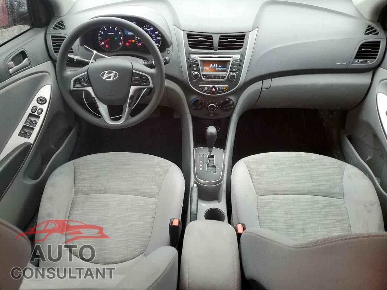 HYUNDAI ACCENT 2017 - KMHCT4AE8HU225739