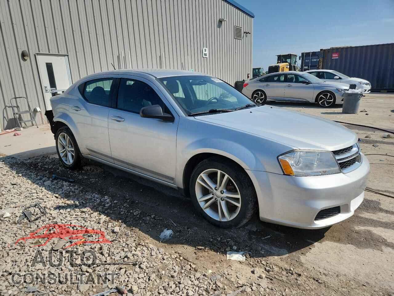 DODGE AVENGER 2012 - 1C3CDZAG0CN256068