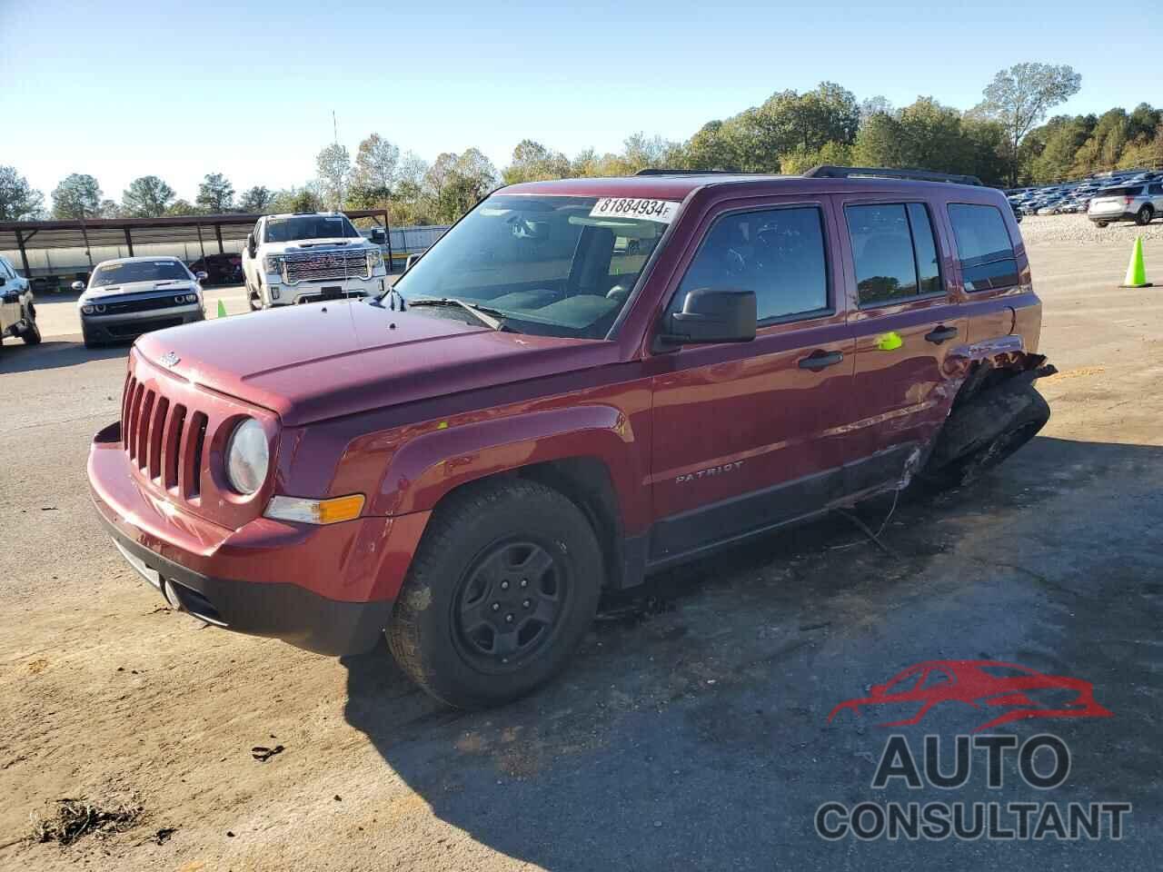 JEEP PATRIOT 2016 - 1C4NJRBB3GD753224