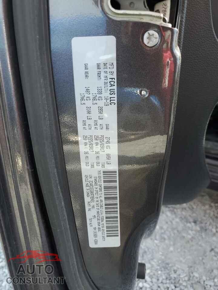 DODGE CARAVAN 2019 - 2C4RDGEG8KR785421