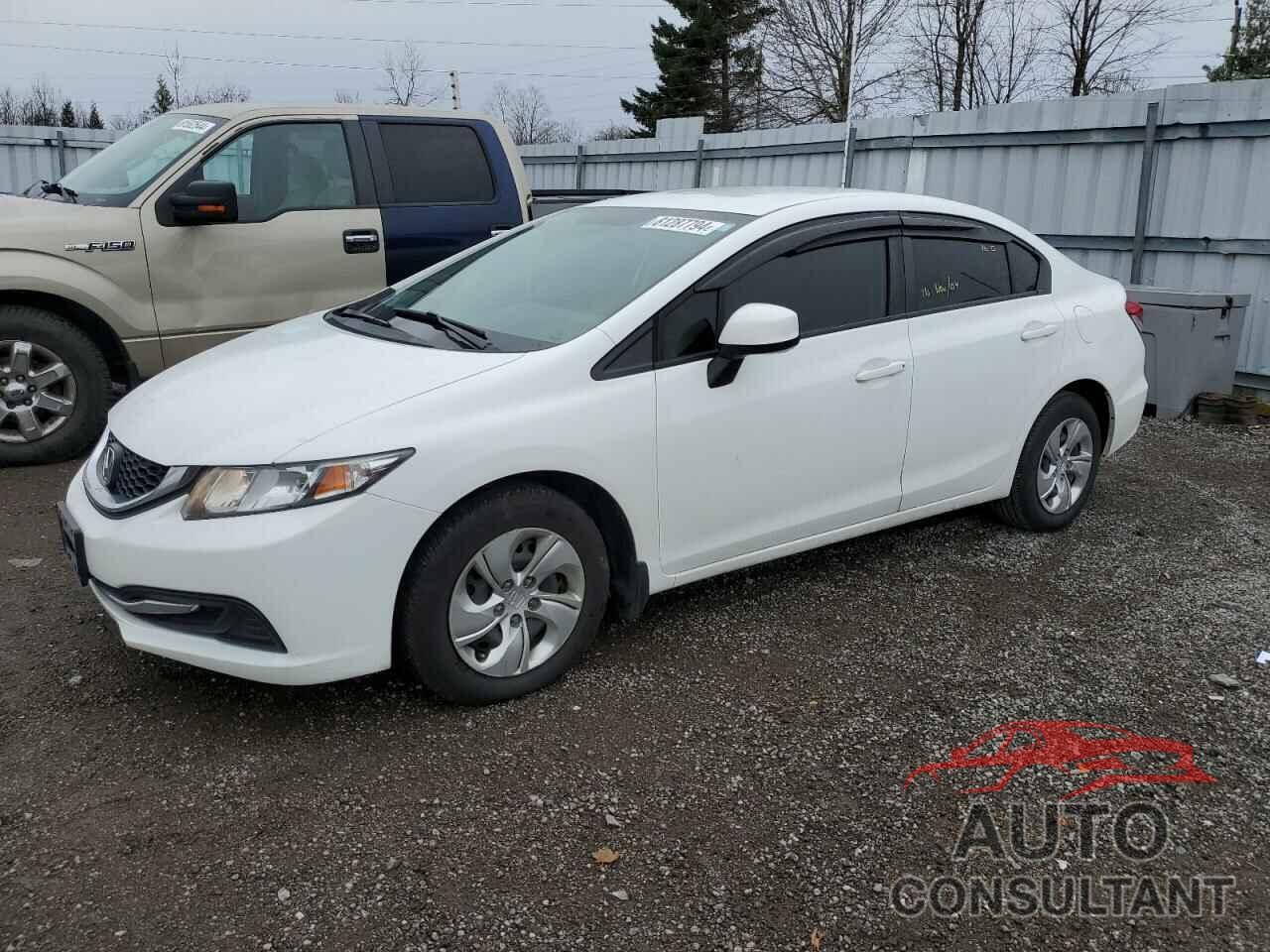 HONDA CIVIC 2013 - 2HGFB2F42DH109525