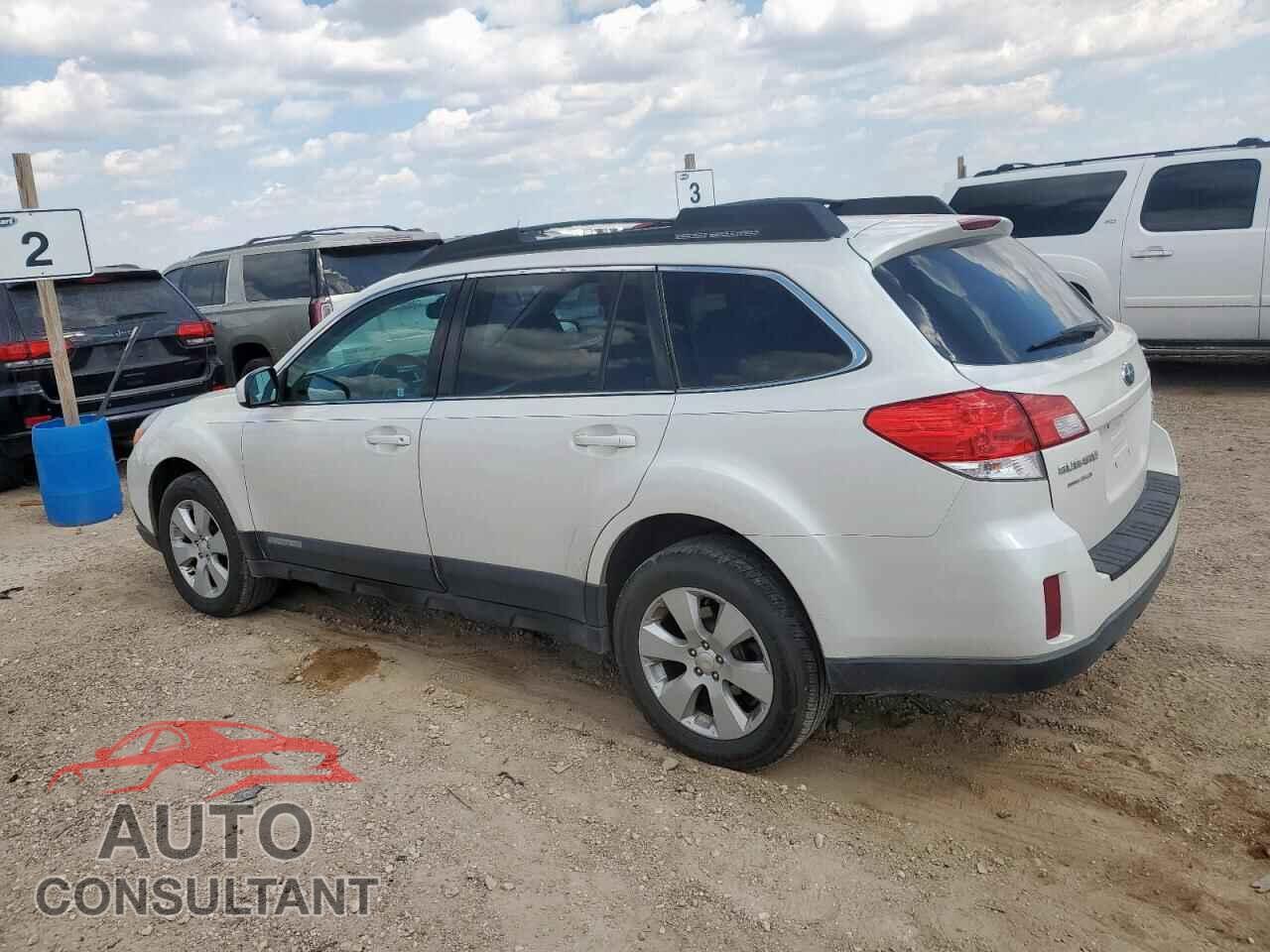 SUBARU OUTBACK 2011 - 4S4BRBBC2B3386029
