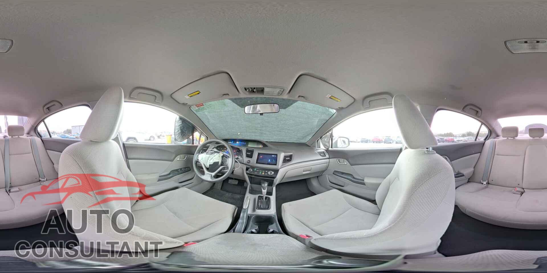 HONDA CIVIC 2012 - 19XFB2F50CE374008