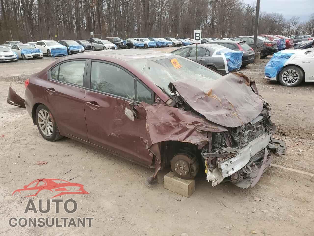 HONDA CIVIC 2012 - 2HGFB2F99CH509172