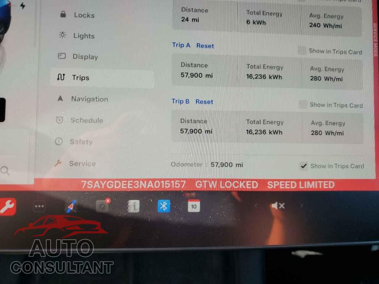 TESLA MODEL Y 2022 - 7SAYGDEE3NA015157