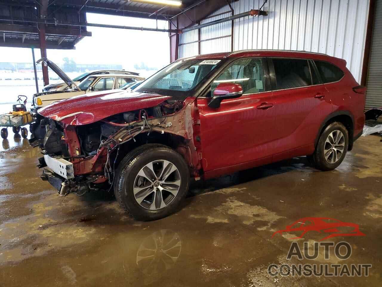 TOYOTA HIGHLANDER 2021 - 5TDHZRBH7MS155440