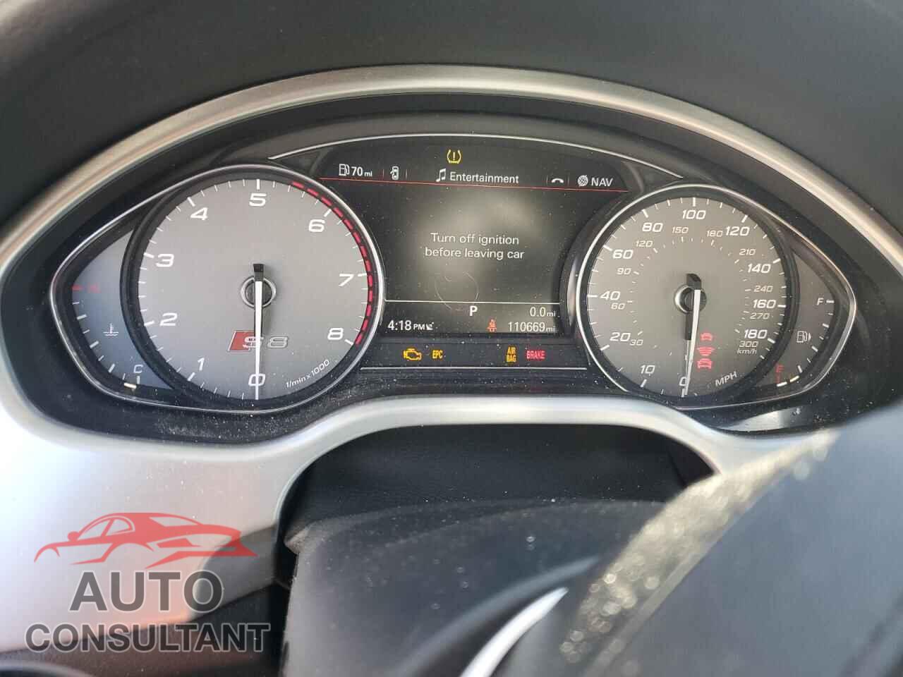 AUDI S8 2014 - WAUD2AFDXEN002471