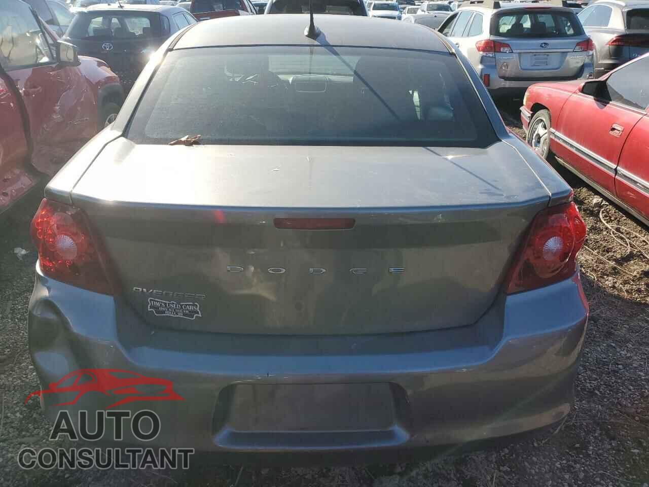 DODGE AVENGER 2013 - 1C3CDZAG4DN751021