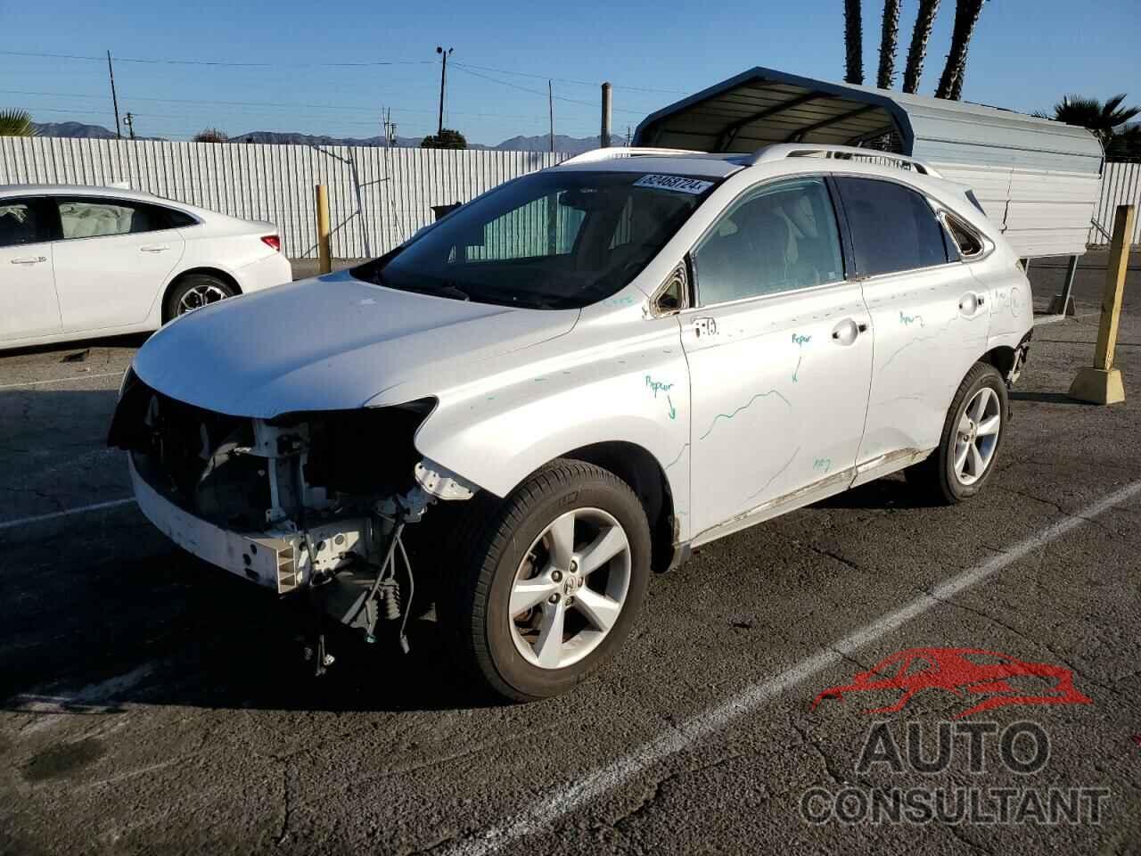 LEXUS RX350 2010 - 2T2BK1BA6AC055702