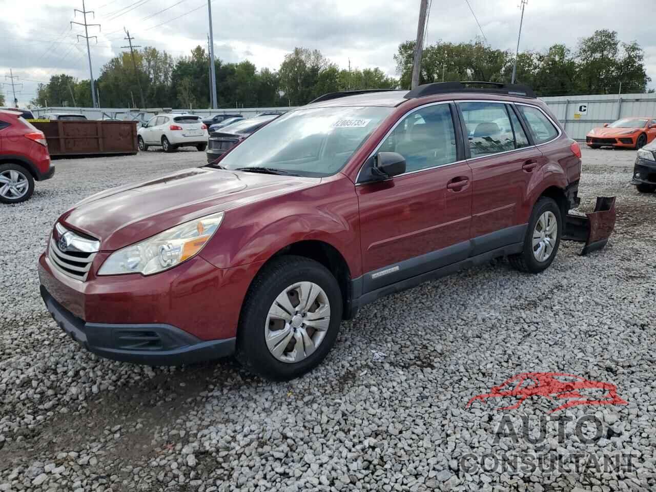 SUBARU OUTBACK 2011 - 4S4BRCAC9B3422662