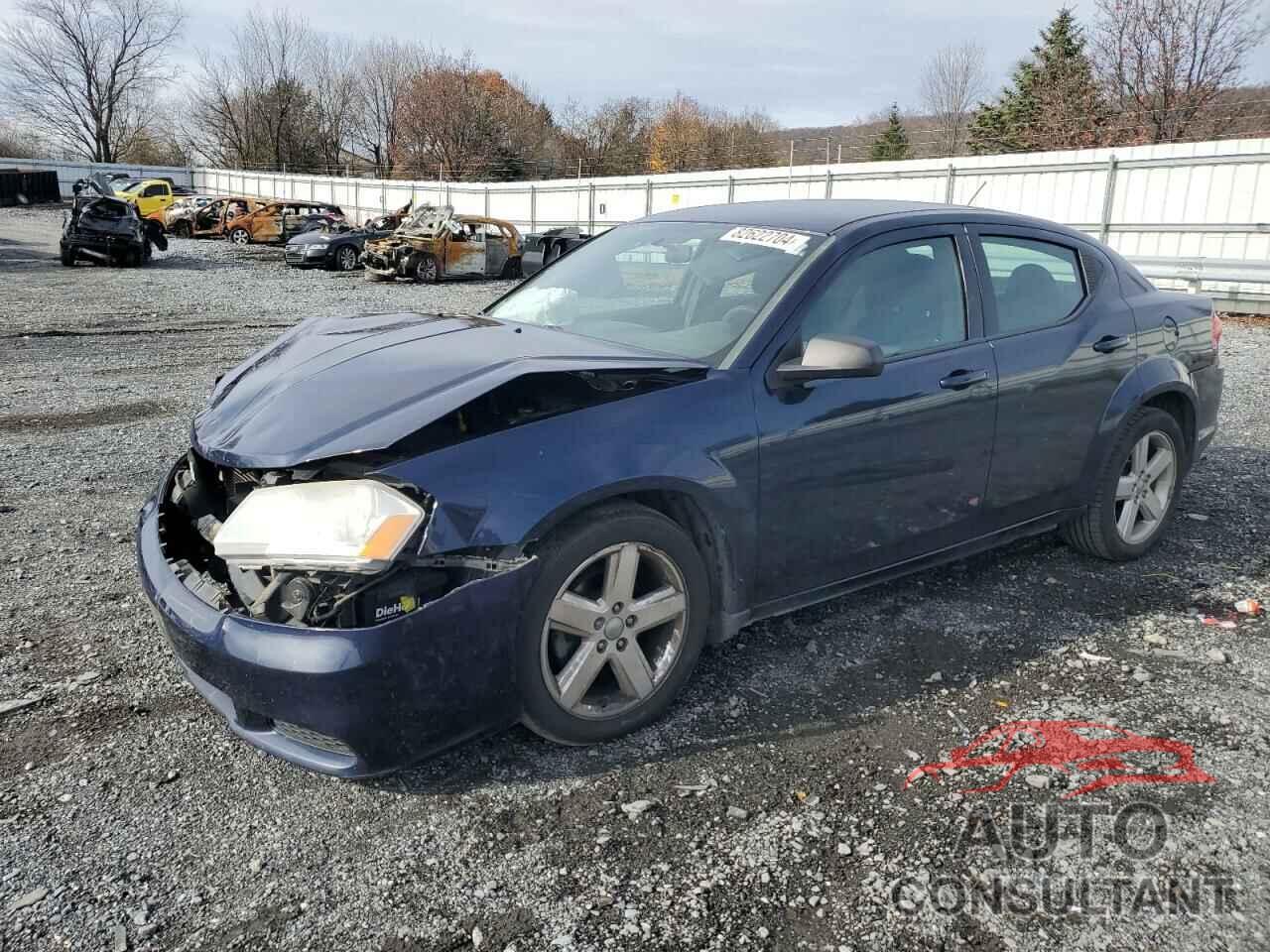 DODGE AVENGER 2013 - 1C3CDZAB2DN563134