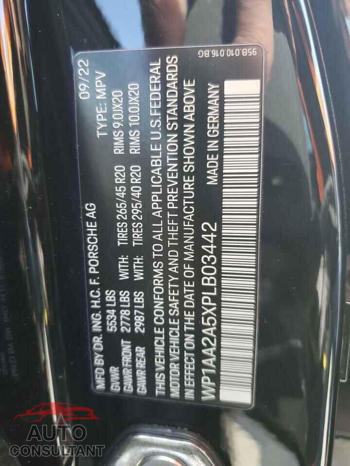 PORSCHE MACAN BASE 2023 - WP1AA2A5XPLB03442