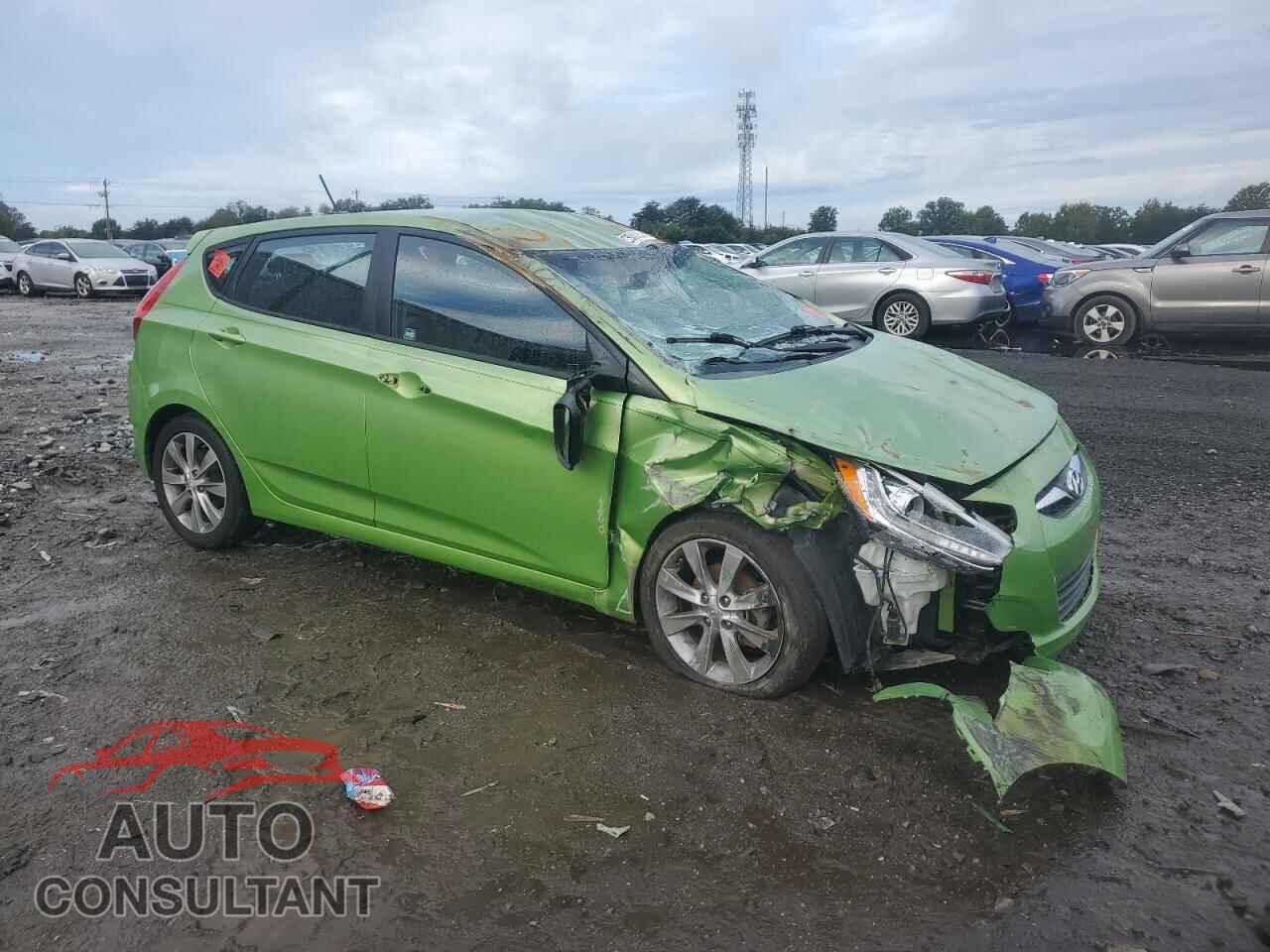 HYUNDAI ACCENT 2014 - KMHCU5AE7EU178251