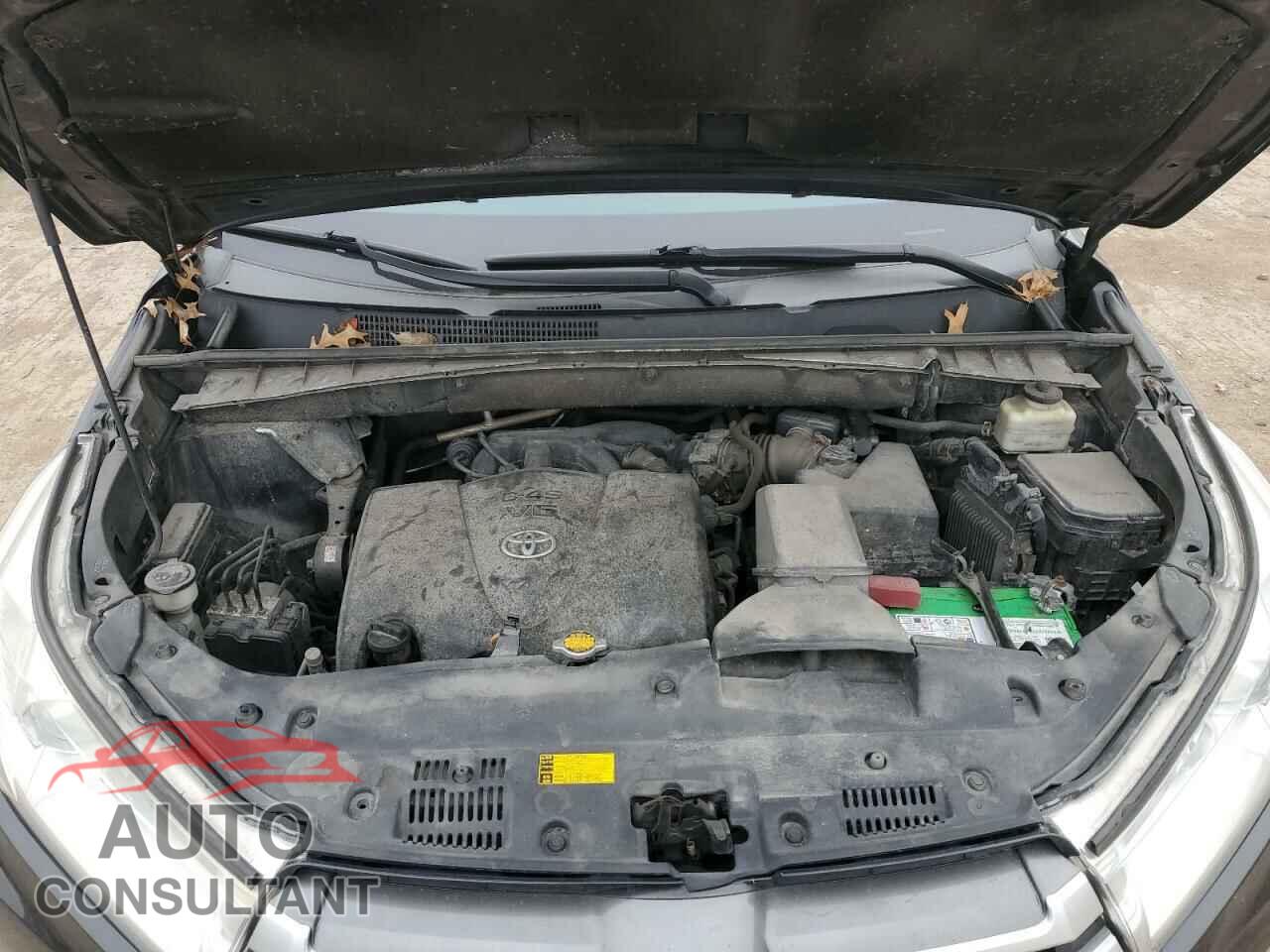TOYOTA HIGHLANDER 2017 - 5TDJZRFH4HS439237