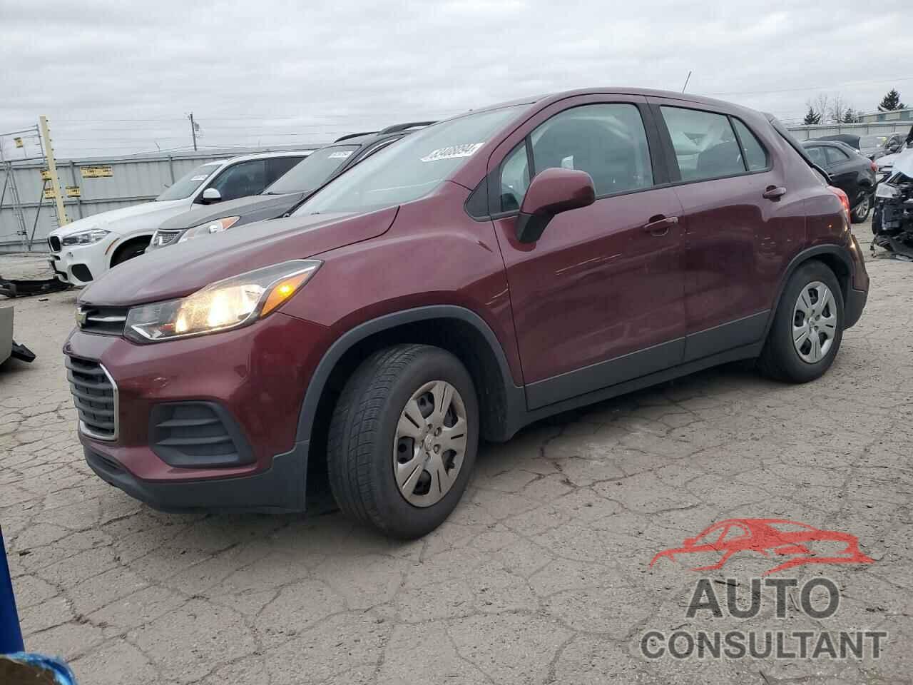 CHEVROLET TRAX 2017 - 3GNCJKSB6HL240454