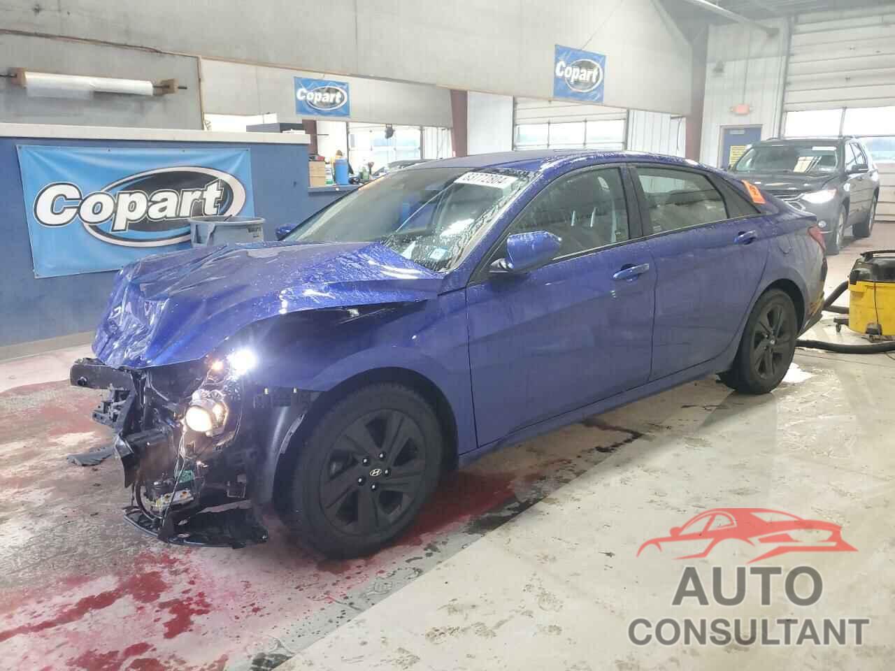 HYUNDAI ELANTRA 2021 - KMHLS4AG0MU195411