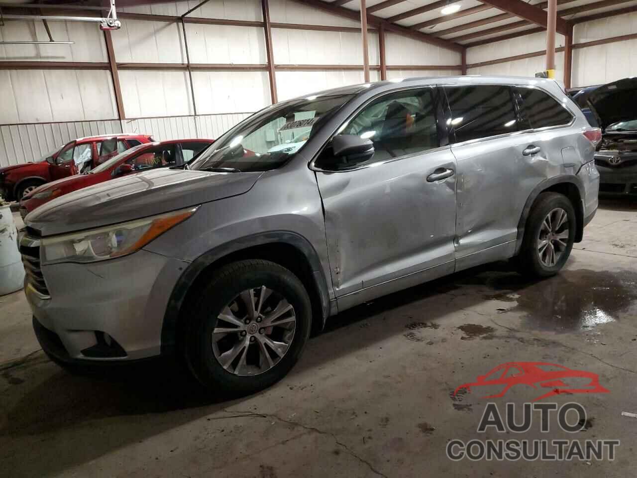 TOYOTA HIGHLANDER 2015 - 5TDBKRFH1FS081715