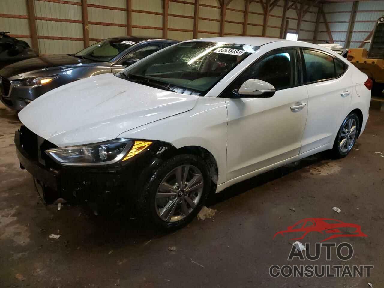 HYUNDAI ELANTRA 2017 - KMHD84LF8HU091438