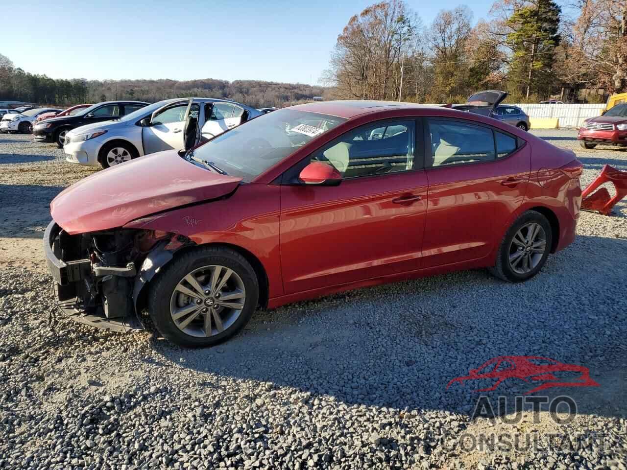 HYUNDAI ELANTRA 2018 - 5NPD84LF5JH393869