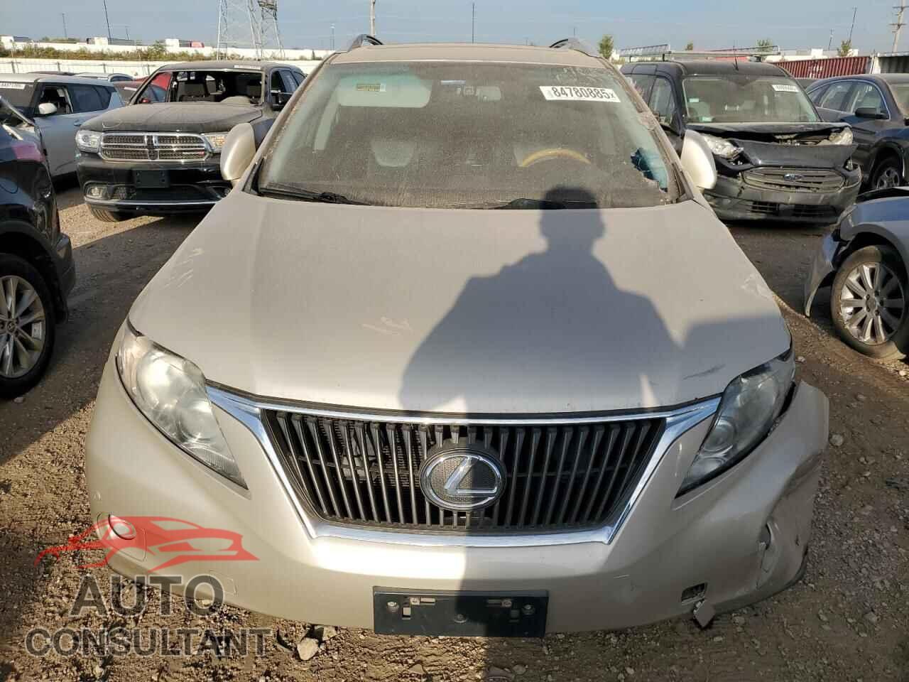 LEXUS RX350 2012 - 2T2BK1BAXCC122658