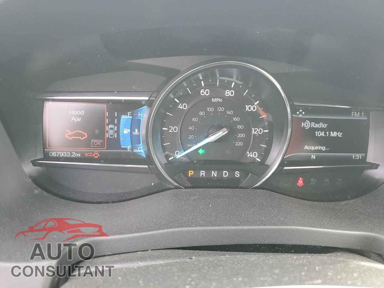 FORD EXPLORER 2017 - 1FM5K8F89HGE17093