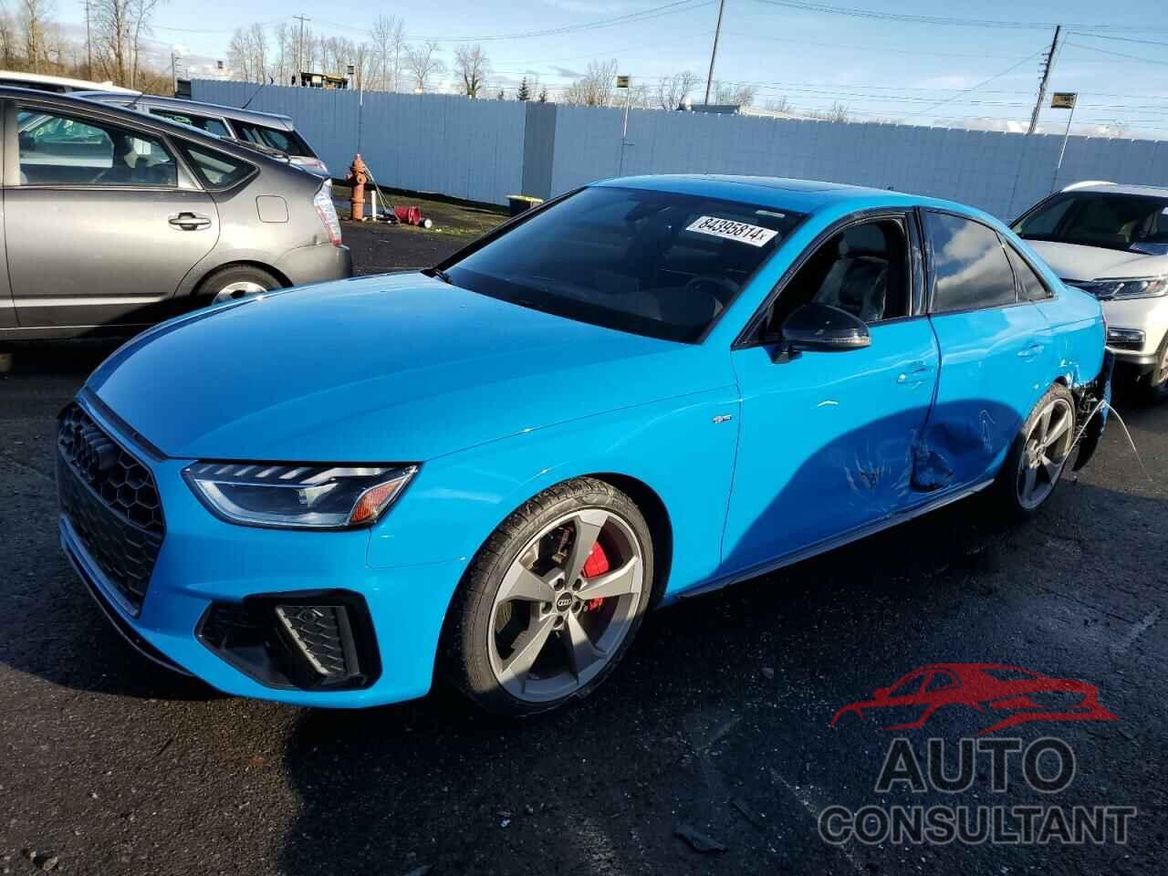 AUDI A4 2022 - WAUEAAF49NN004414