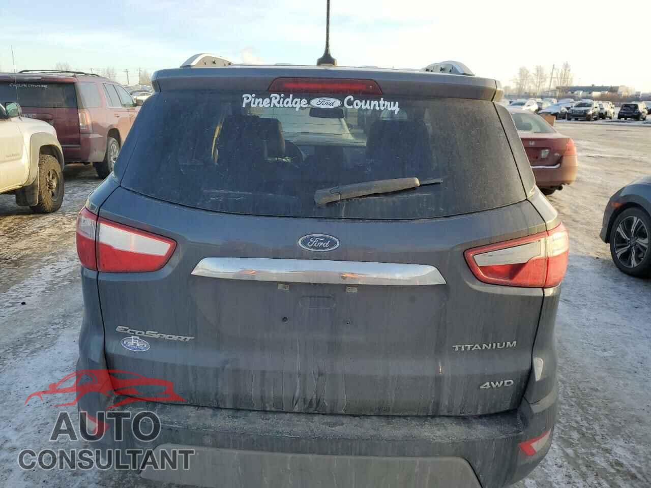 FORD ECOSPORT 2022 - MAJ6S3KL8NC473377