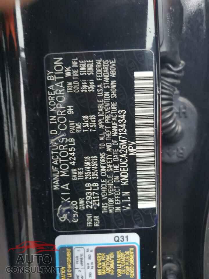 KIA SELTOS 2021 - KNDEUCA26M7134343