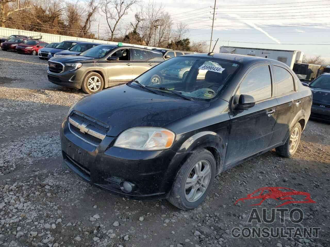 CHEVROLET AVEO 2009 - KL1TG56EX9B384998