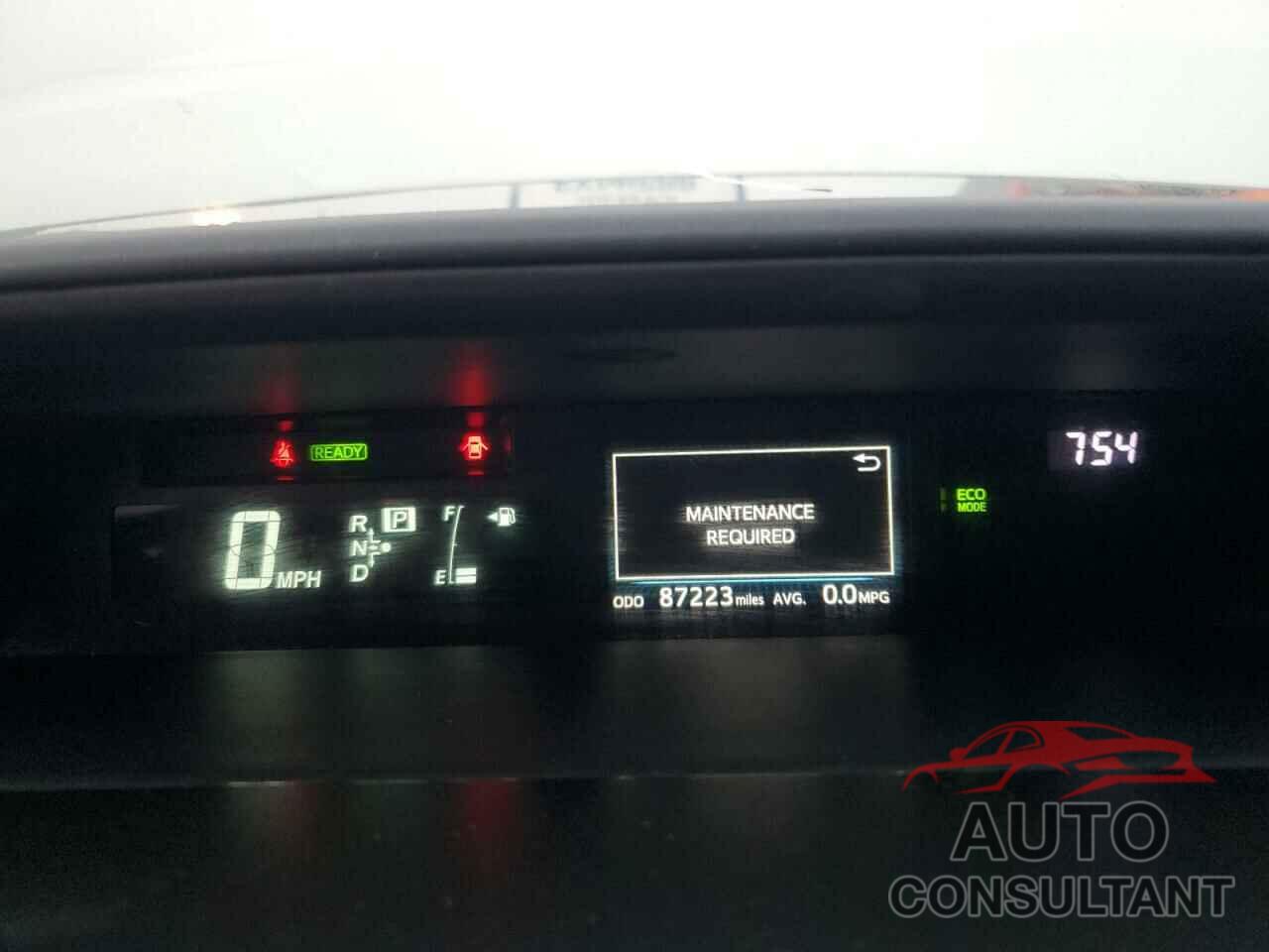 TOYOTA PRIUS 2017 - JTDZN3EU9HJ066512