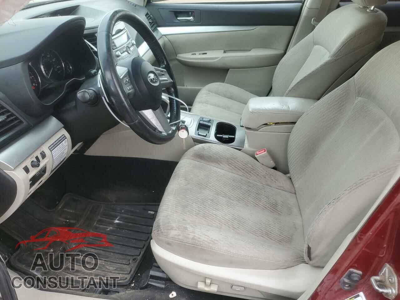 SUBARU OUTBACK 2011 - 4S4BRBCC7B3374747