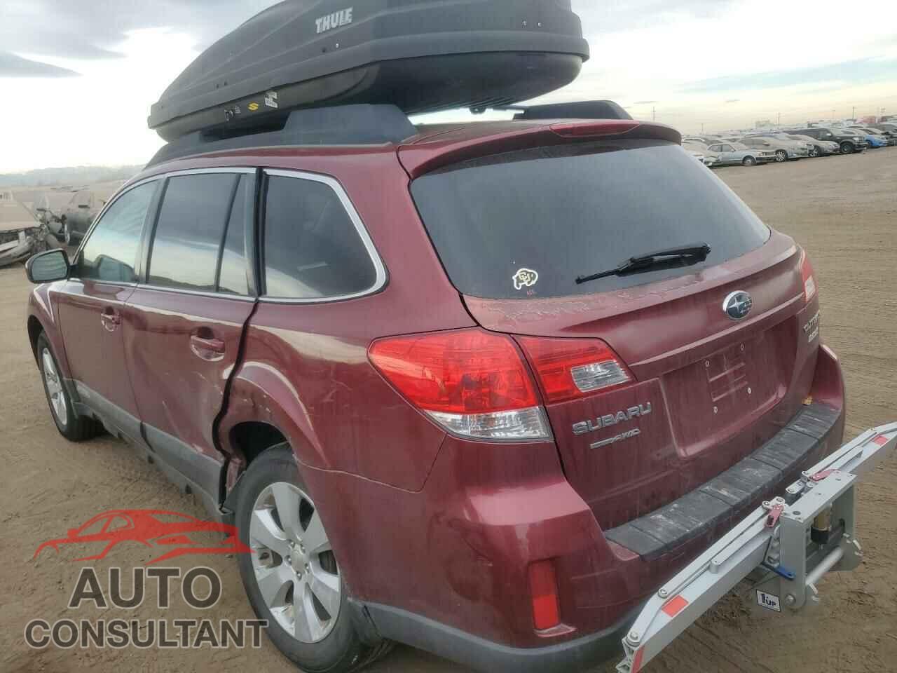 SUBARU OUTBACK 2011 - 4S4BRBCC7B3374747