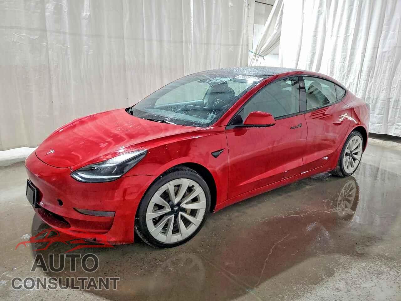 TESLA MODEL 3 2022 - 5YJ3E1EAXNF190761