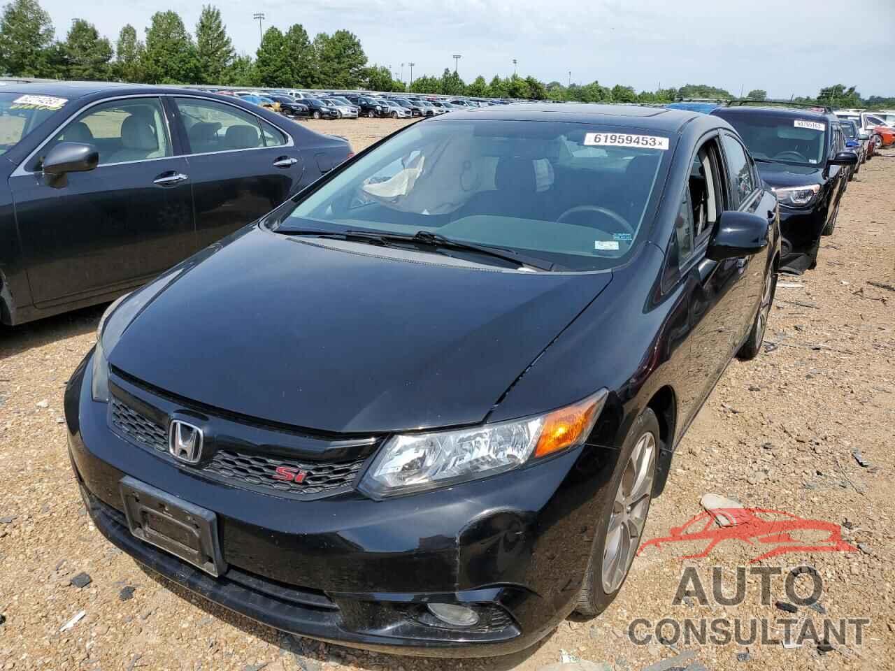 HONDA CIVIC 2012 - 2HGFB6E59CH704047