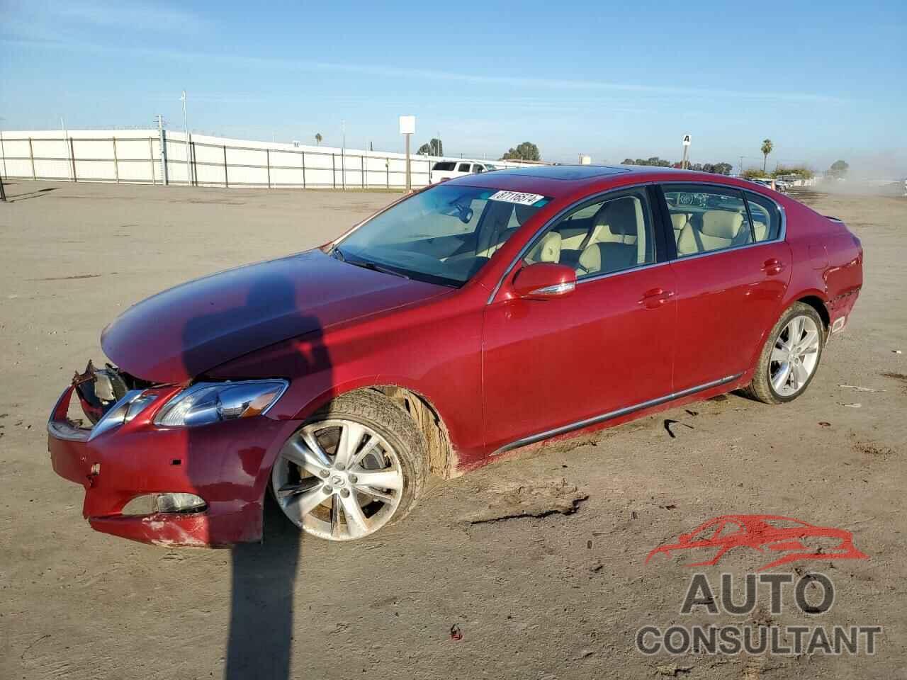 LEXUS GS450 2011 - JTHBC1KS0B5023268
