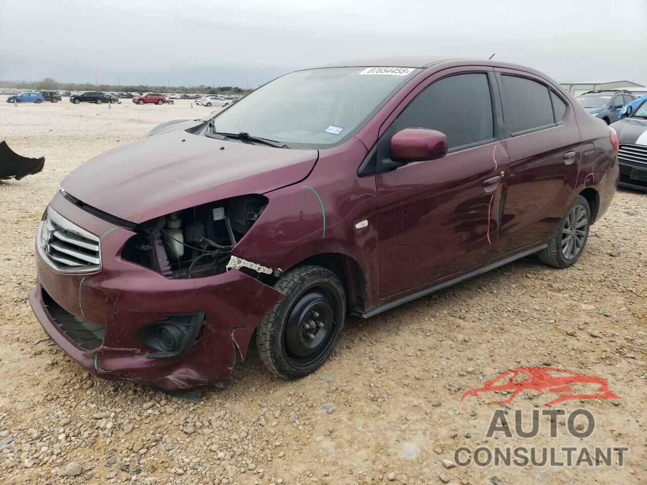 MITSUBISHI MIRAGE 2019 - ML32F3FJ6KHF16723