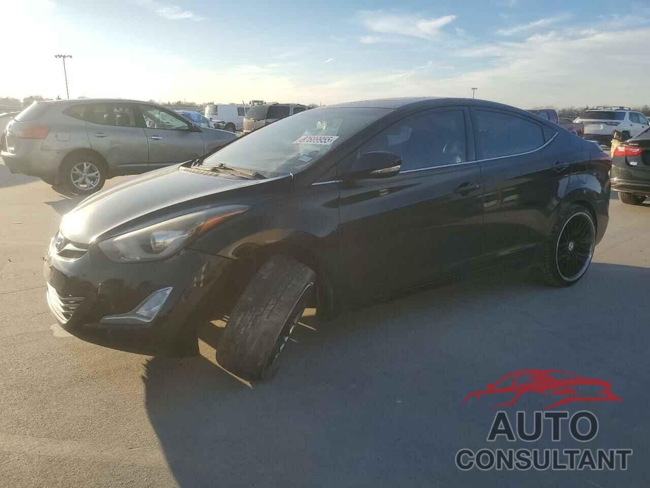 HYUNDAI ELANTRA 2014 - KMHDH4AH1EU038029