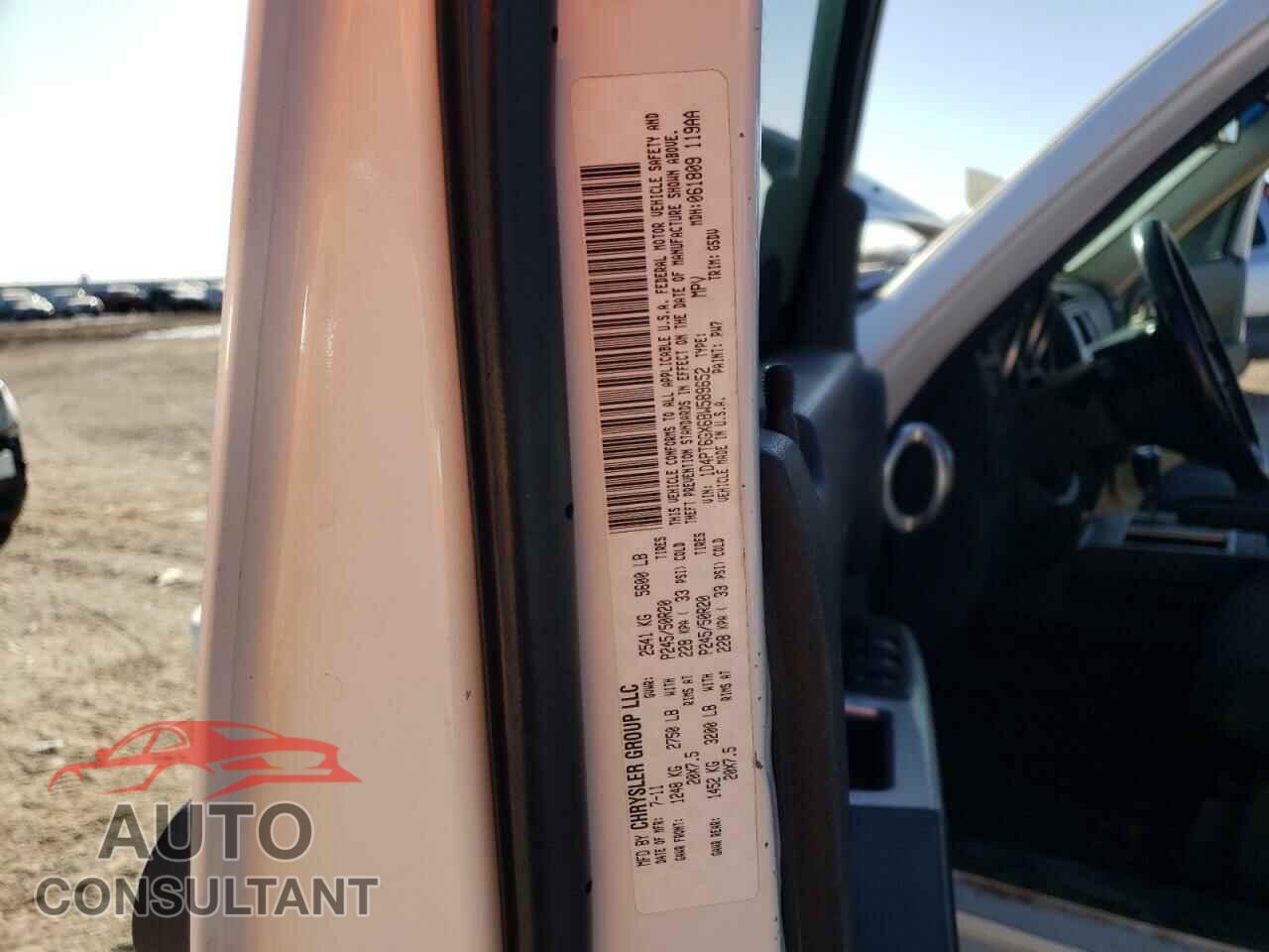 DODGE NITRO 2011 - 1D4PT6GX6BW589652