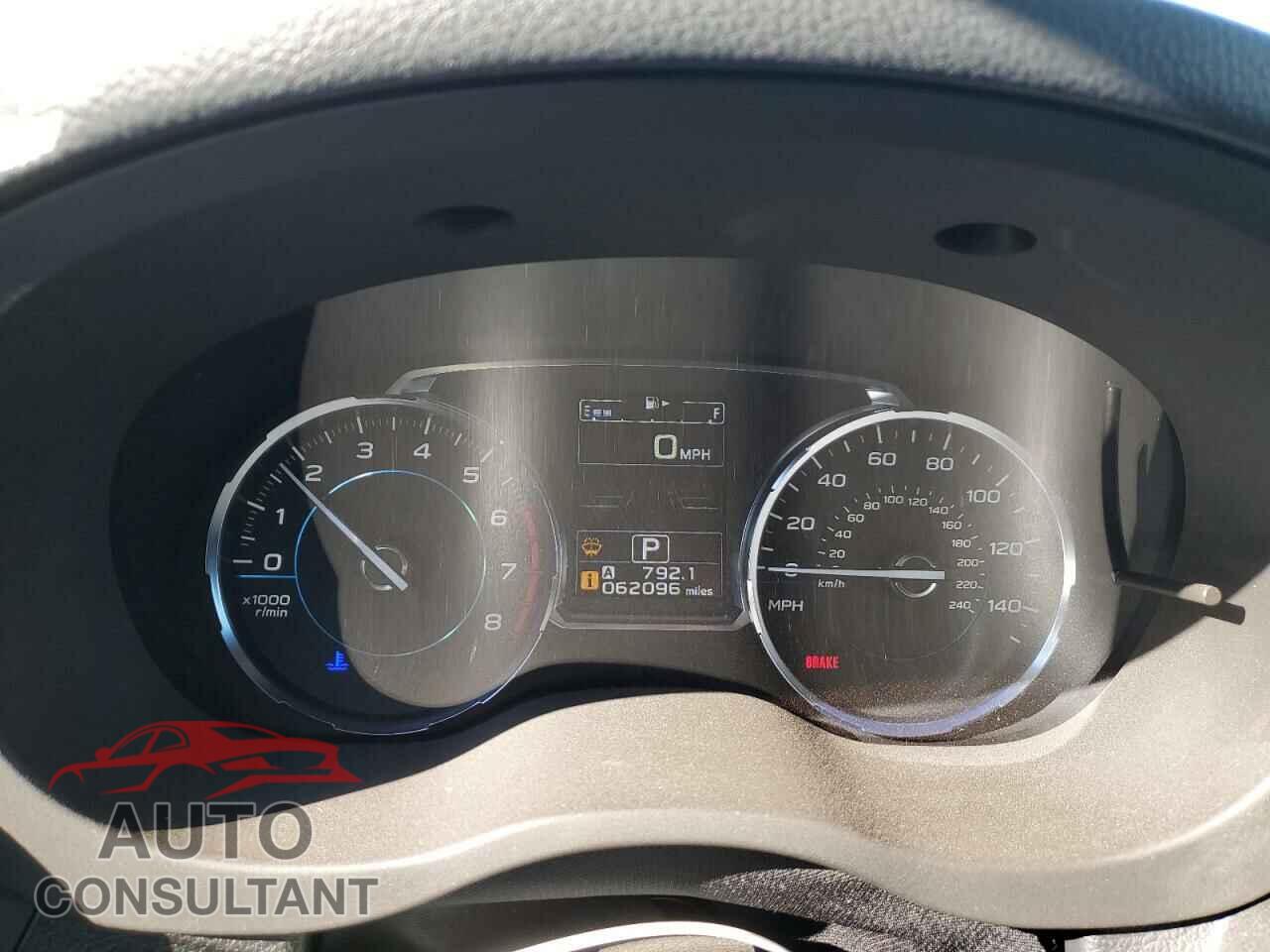 SUBARU FORESTER 2017 - JF2SJAWC6HH511871