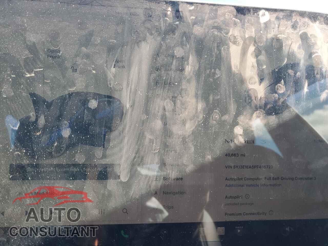 TESLA MODEL 3 2023 - 5YJ3E1EA5PF485723