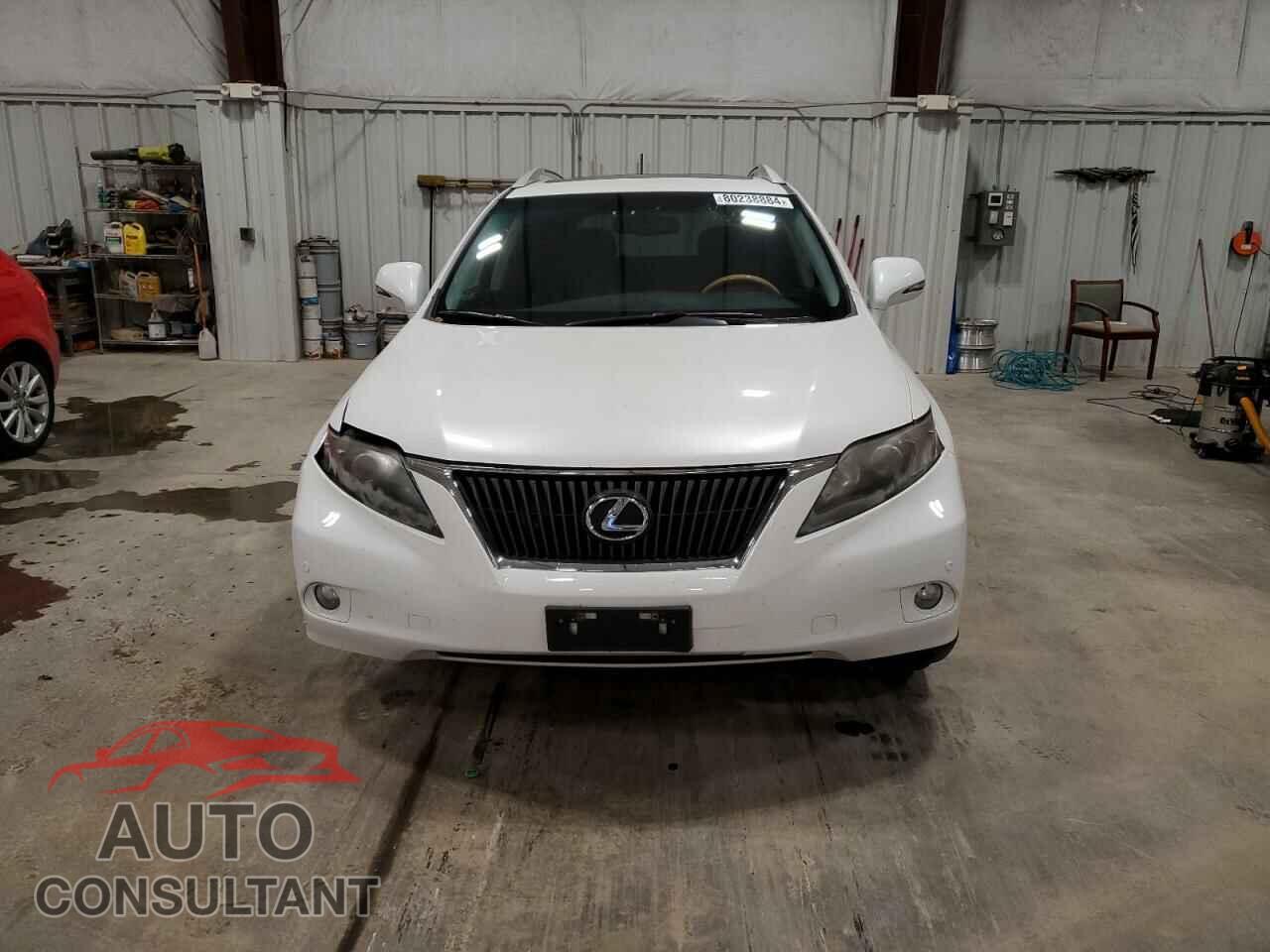 LEXUS RX350 2012 - 2T2BK1BA6CC122933