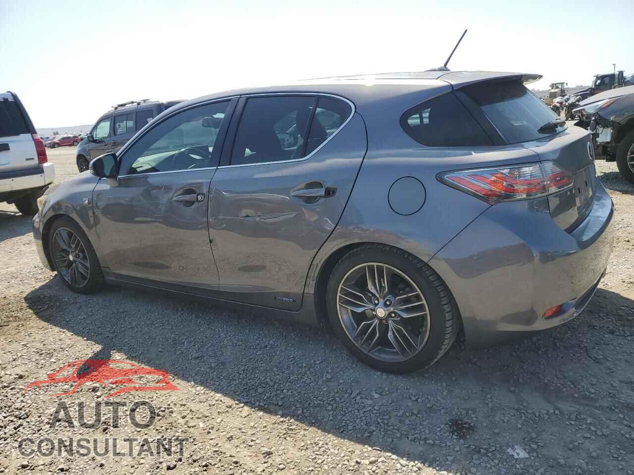 LEXUS CT 200 2012 - JTHKD5BH2C2063203