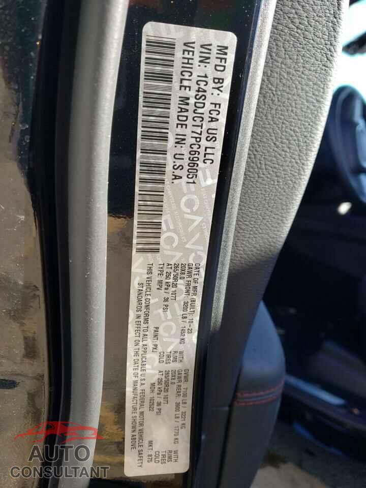 DODGE DURANGO 2023 - 1C4SDJCT7PC696051