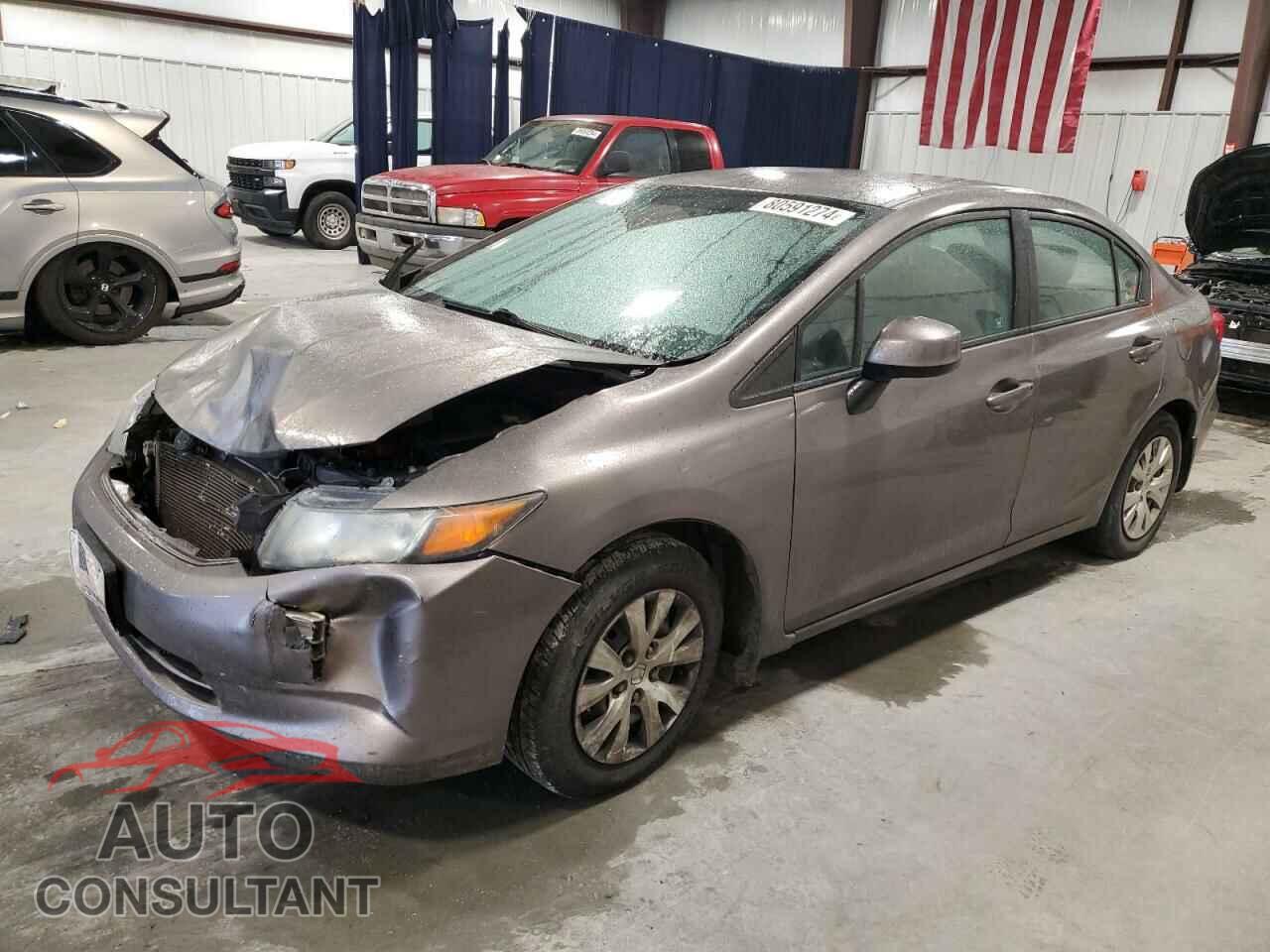 HONDA CIVIC 2012 - 2HGFB2F52CH581280