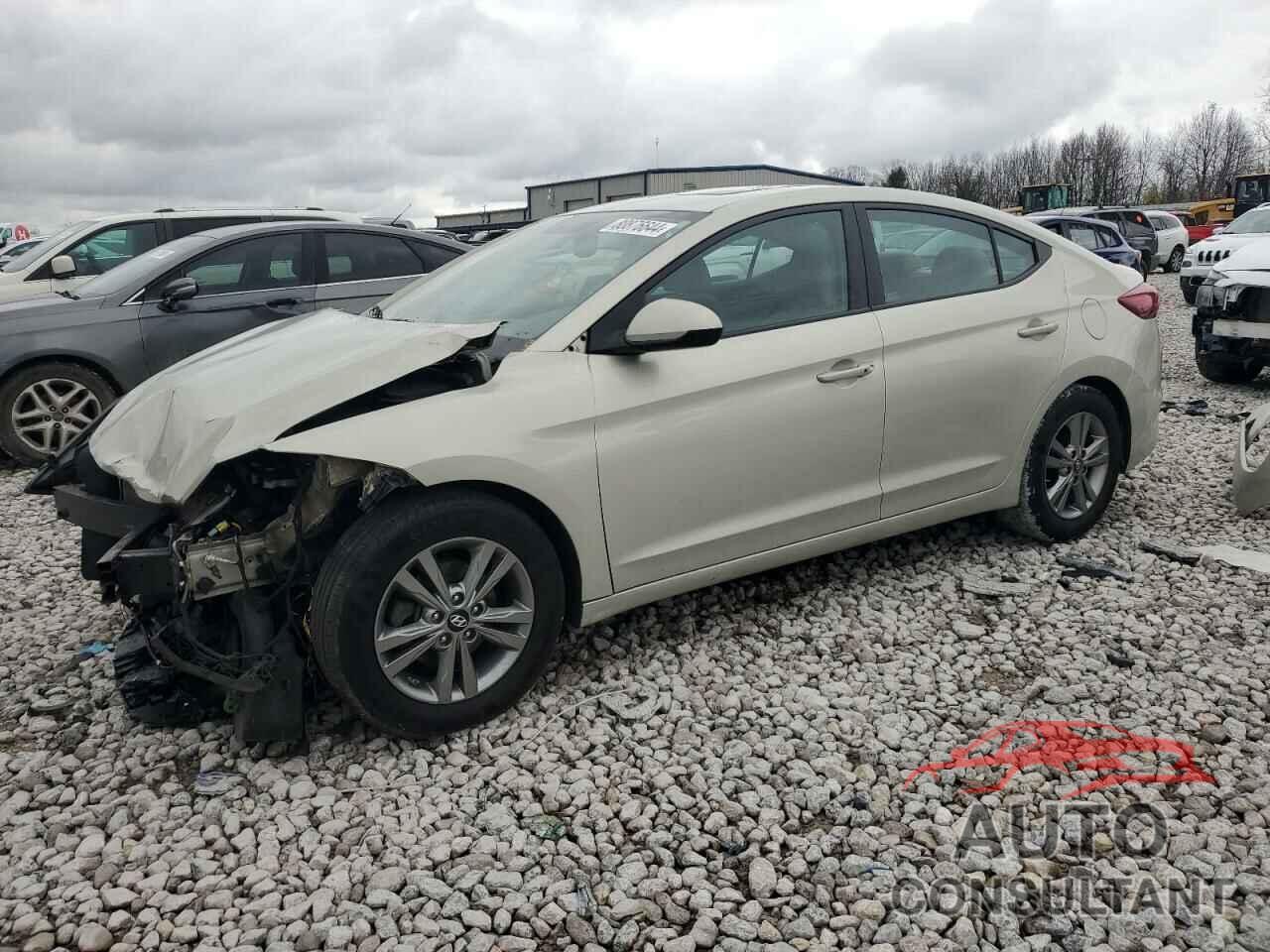 HYUNDAI ELANTRA 2017 - KMHD84LF1HU272784