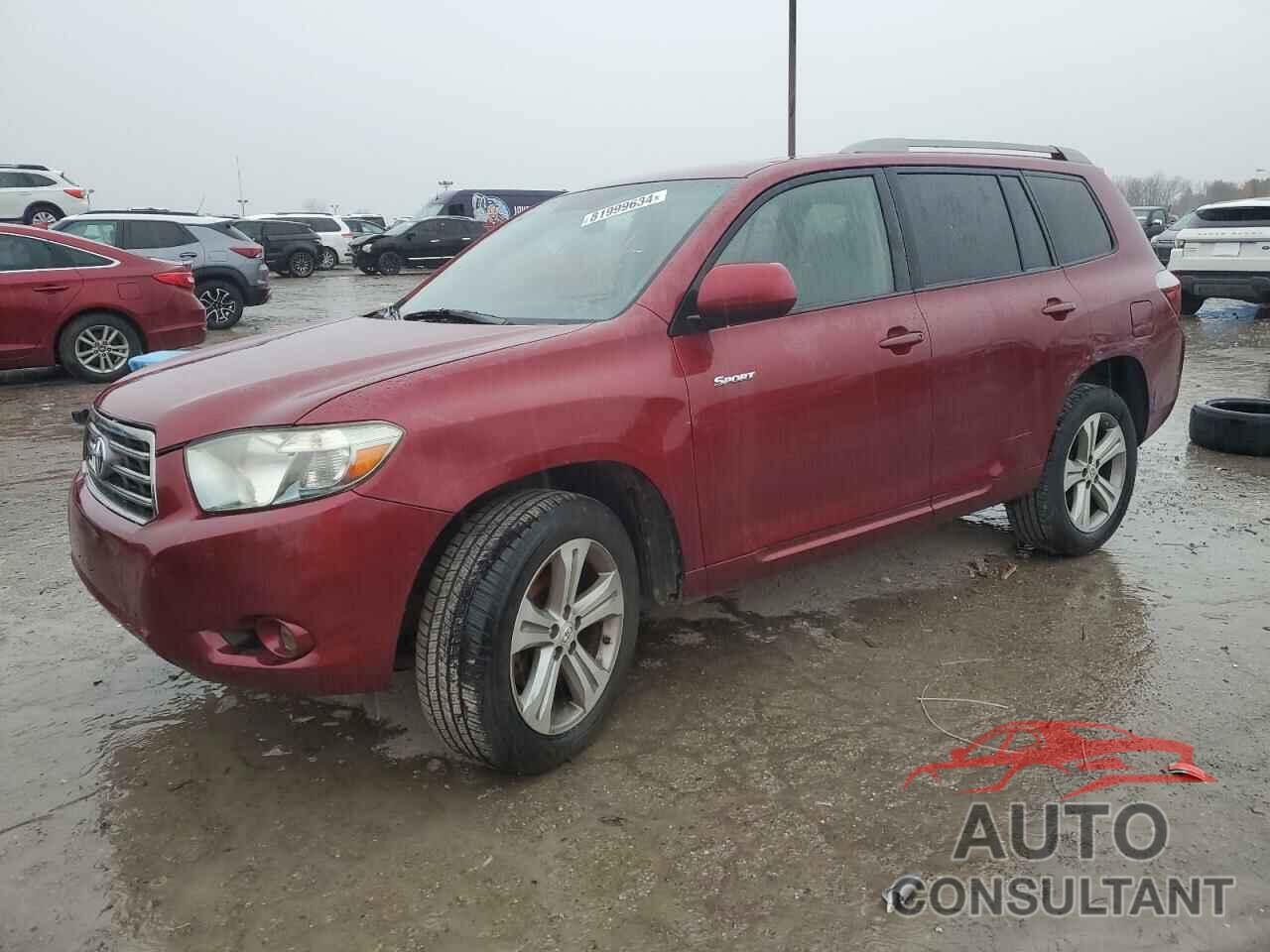 TOYOTA HIGHLANDER 2009 - JTEES43A692140417