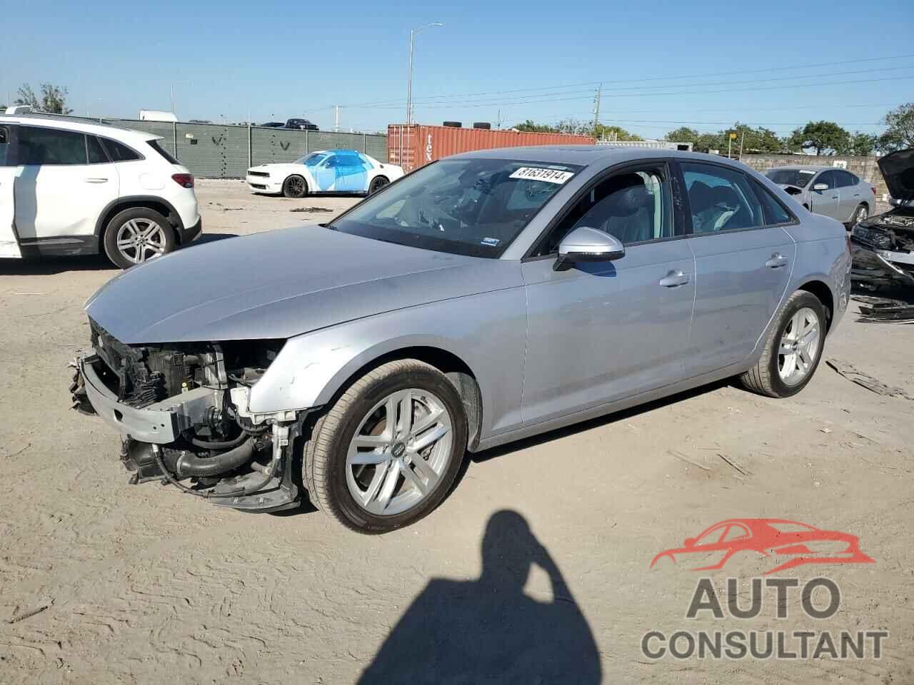 AUDI A4 2017 - WAUANAF4XHN032097