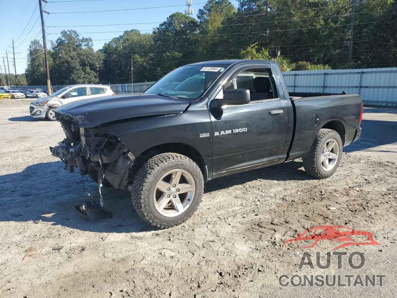 DODGE RAM 1500 2012 - 3C6JD7AT6CG159137