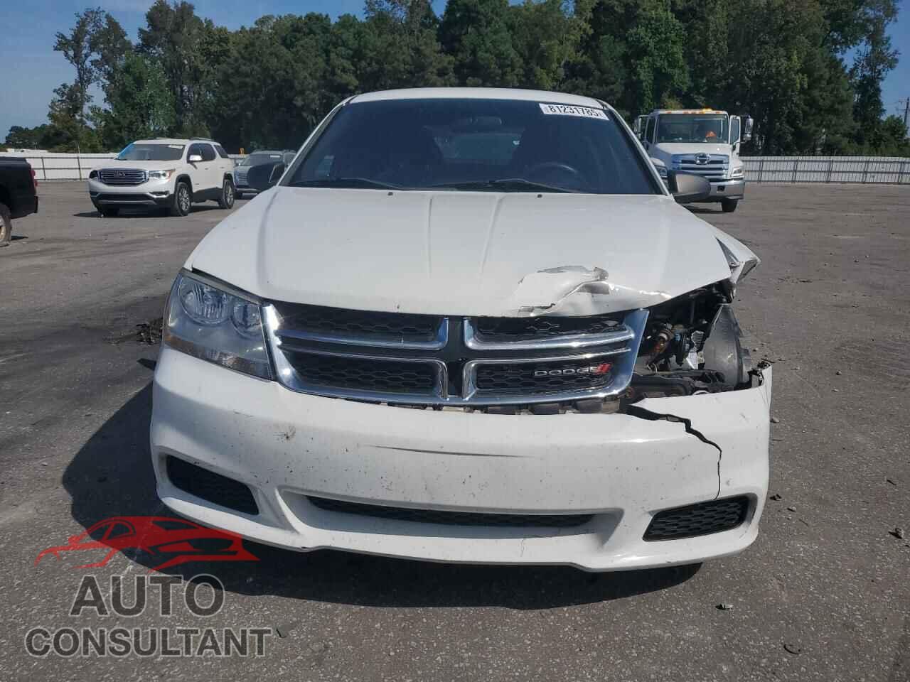 DODGE AVENGER 2013 - 1C3CDZAB8DN519509