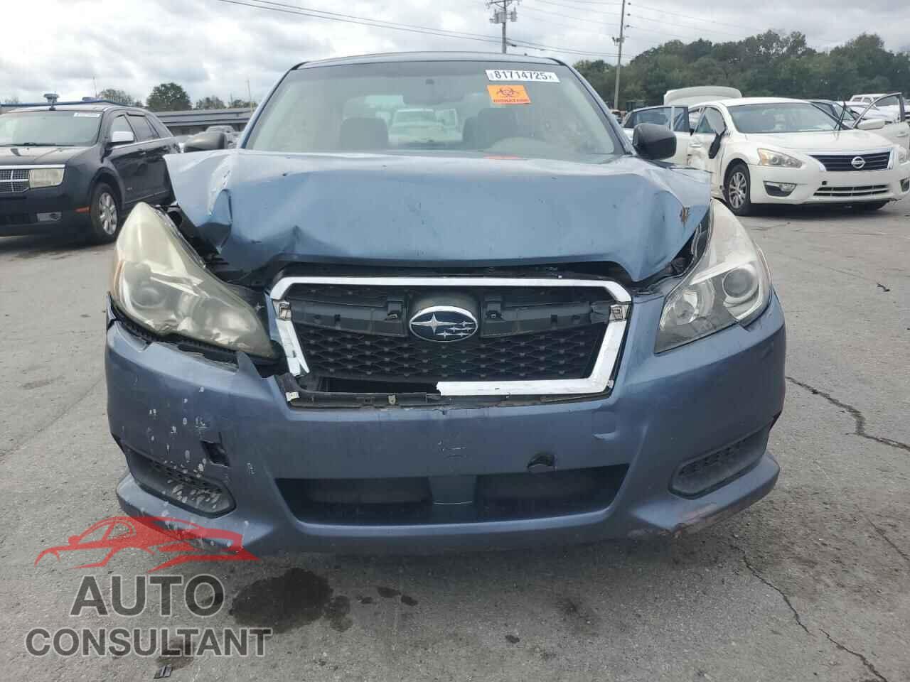 SUBARU LEGACY 2013 - 4S3BMCA65D3012943